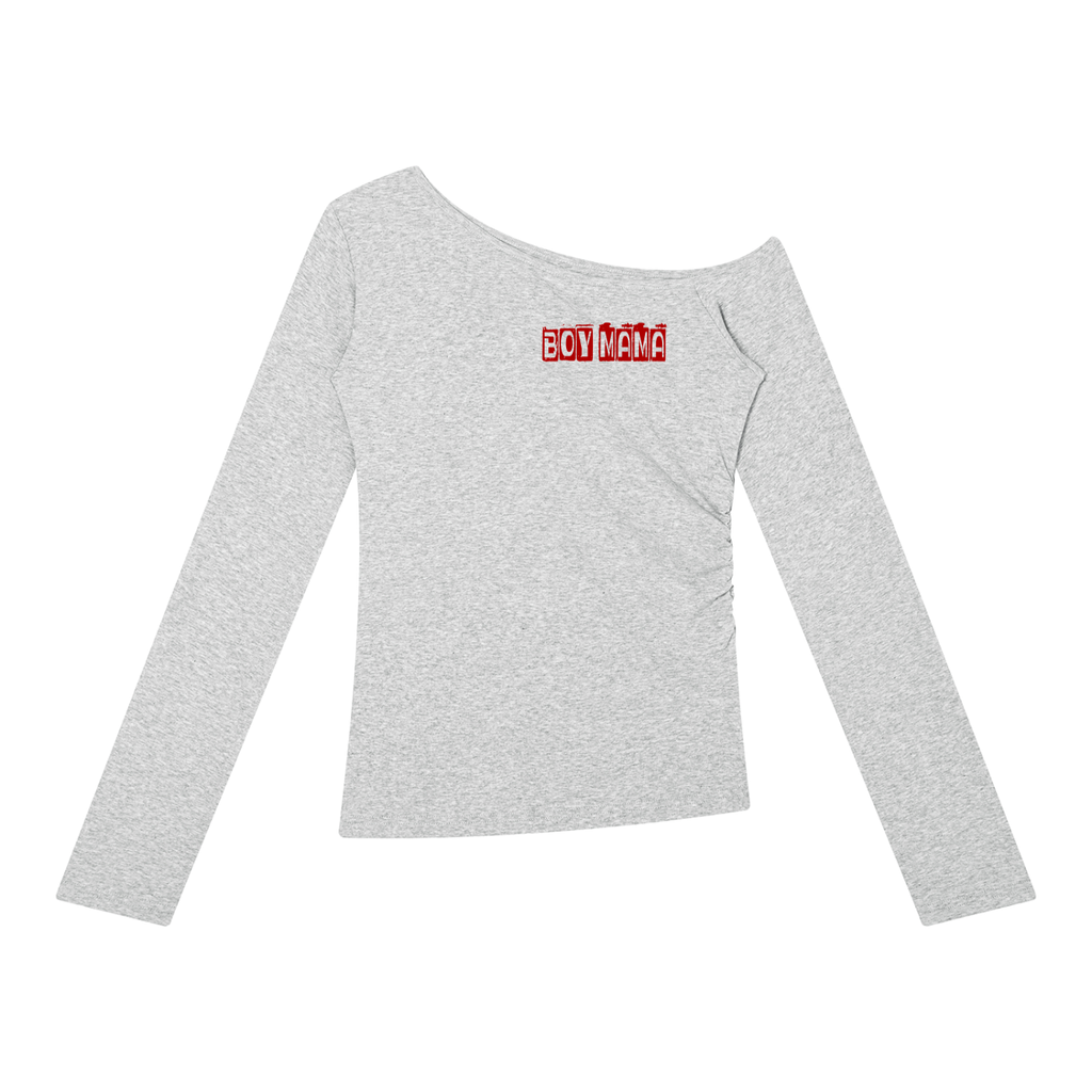 Boy Mama Off the shoulder jumper