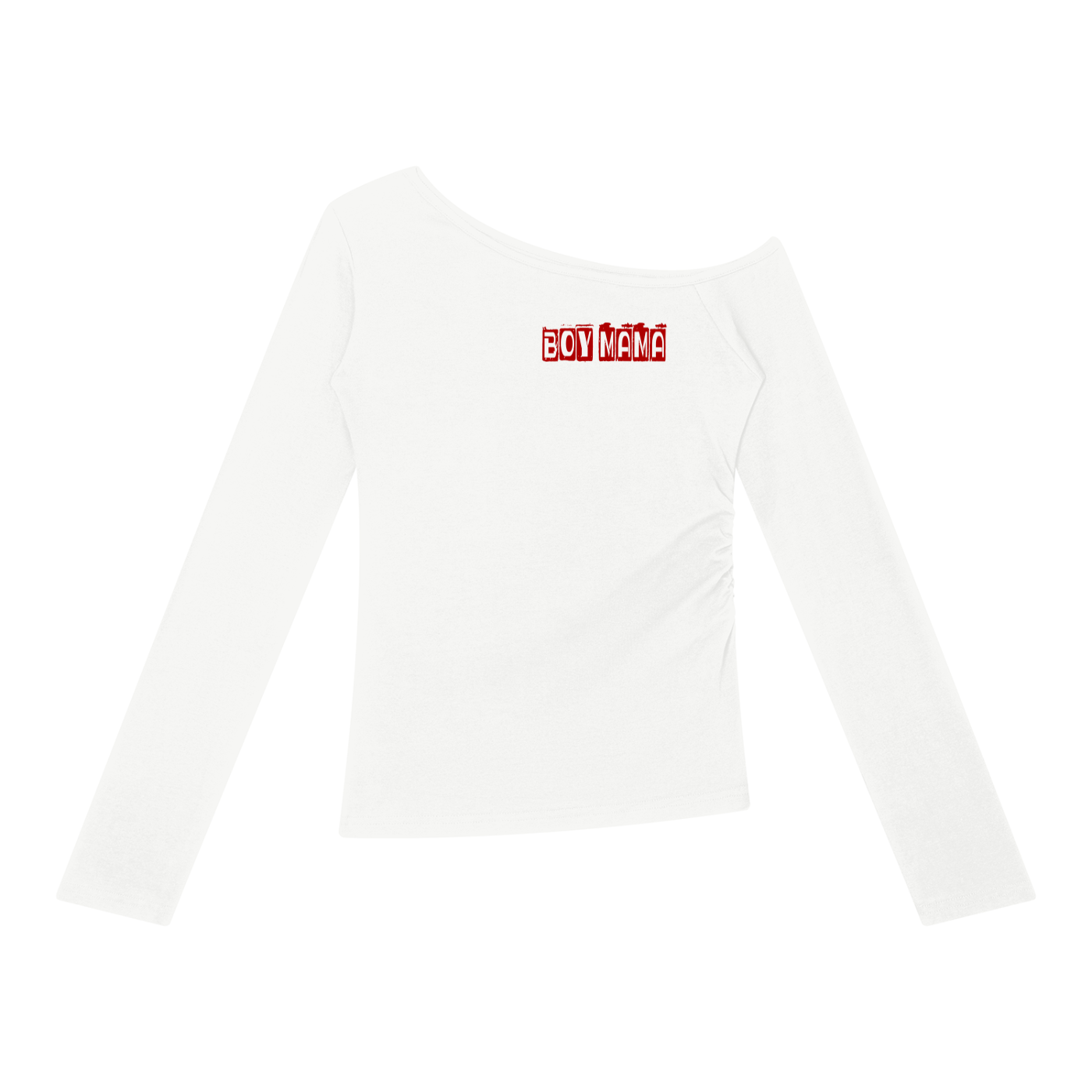 Boy Mama Off the shoulder jumper