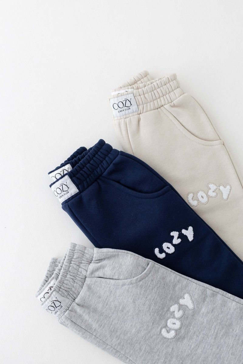 The COZY Little Lounger Tracksuit Marl Grey