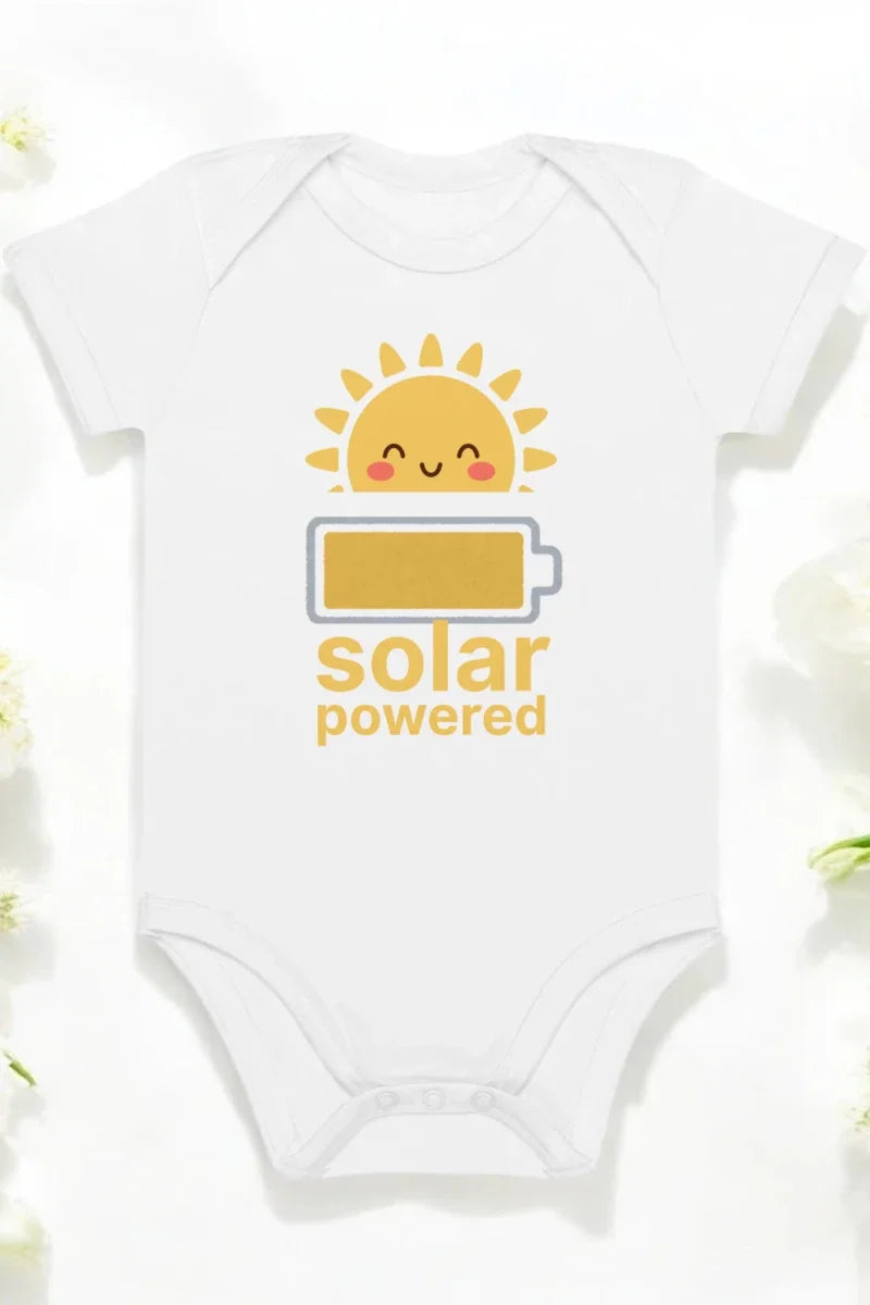 Solar Powered Bodysuit in White