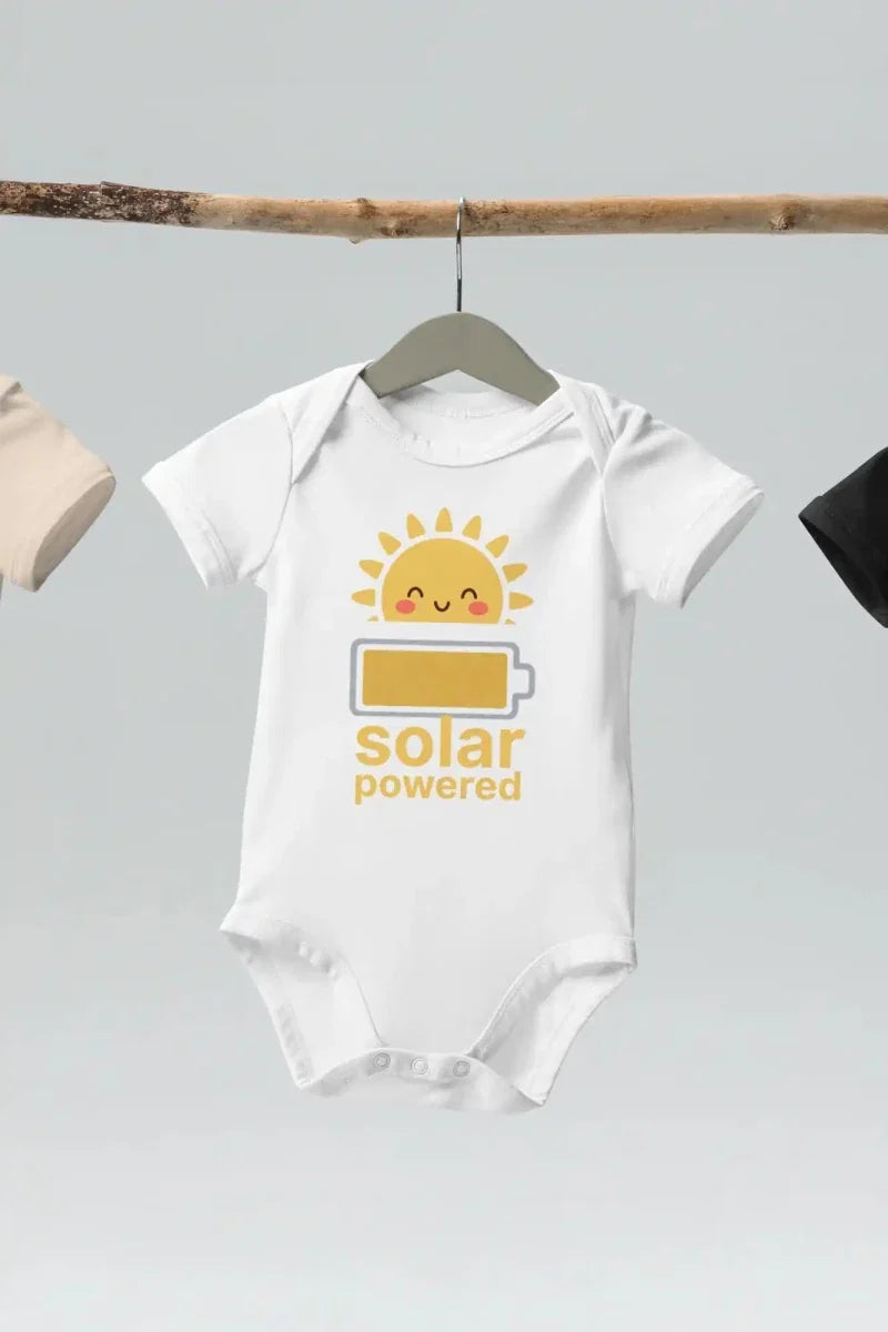 Solar Powered Bodysuit in White
