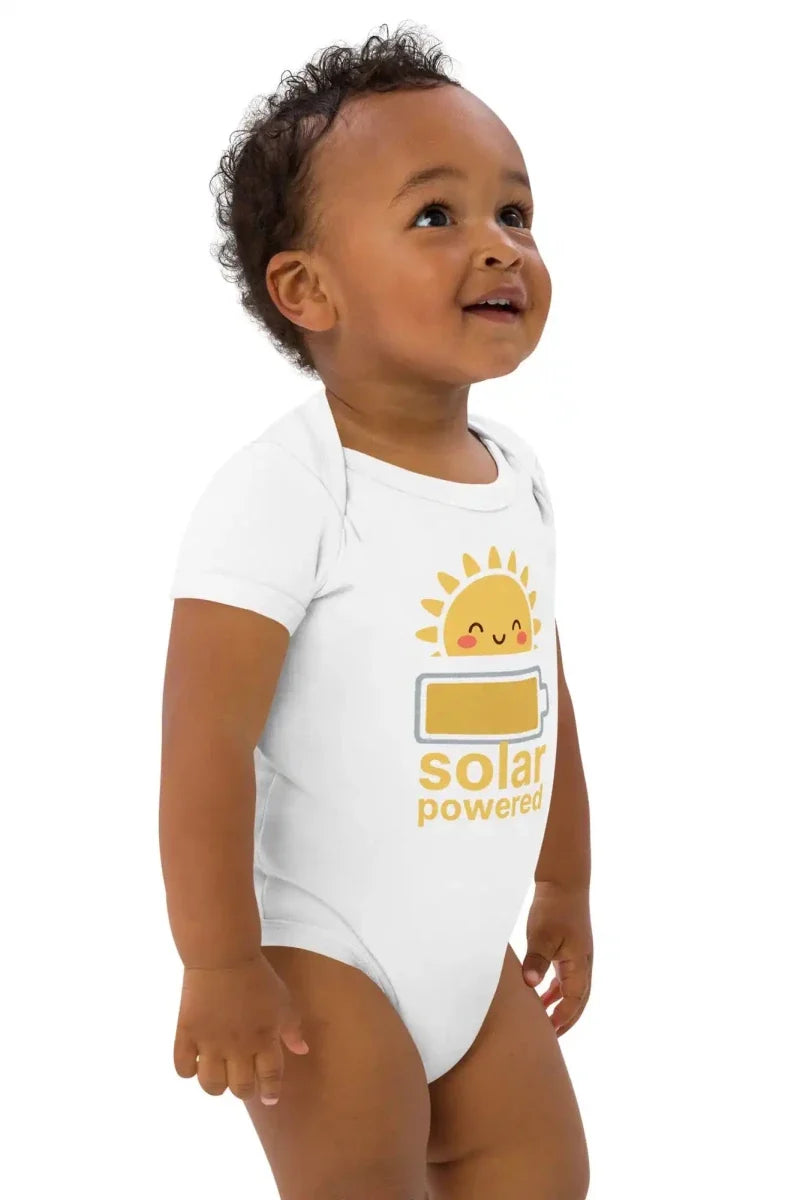 Solar Powered Bodysuit in White